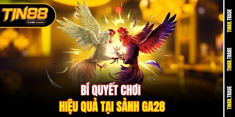 Bí quyết chơi hiệu quả tại sảnh GA28